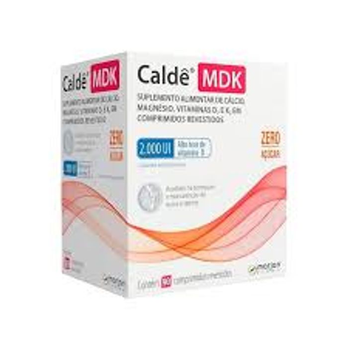 Caldê MDK 2000UI 90 Comprimido Revestidos - Imagem 1